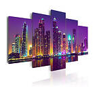 Arkiio Tavla Purple Nights 200x100 A3-N5733-DKX