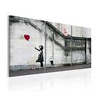 Arkiio Tavla Det Finns Alltid Hopp Banksy Triptych 120x60