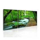 Arkiio Tavla Forest Broadwalk Triptych 120x40