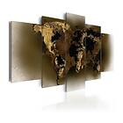 Arkiio Tavla Brass Continents 100x50 A3-N3420