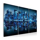 Arkiio Tavla Manhattan In Blue Shade 120x80