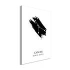 Arkiio Tavla Zodiac Signs Cancer (1 Part) Vertical 40x60 A3-N8233