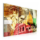 Arkiio Tavla Charming Rome Triptych 120x80