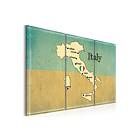 Arkiio Tavla Hjärtat Av Italien Triptyk 60x40