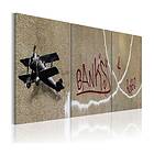 Arkiio Tavla Flygplan Bansky (Bansky) 120x60 A3-N1917-DKX