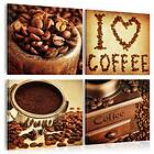 Arkiio Tavla Coffee Pleasant Moments 90x90 A3-N3862-90x90