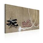 Arkiio Tavla Love Plane by Banksy 120x80
