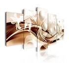 Arkiio Tavla Pearl Lilies In Bronze 200x100 A3-N3705-DKX
