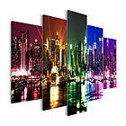 Arkiio Tavla Rainbow New York Wide 5 delar 225x100 (5 Parts) A3-N7905-DKXLL