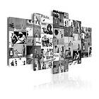 Arkiio Tavla Banksy Graffiti Collage IV 100x50 A3-N6404