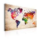 Arkiio Tavla Colourful Universe 90x60 A3-N6266-DK