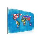 Arkiio Tavla Flags Of The World Triptych 120x80