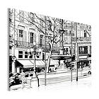 Arkiio Tavla Skiss Över Parisiskt Torg 120x80