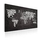 Arkiio Tavla World Map Spanish Geography (ES) 90x60 A3-N5658-DKX