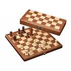 Skak/Chess Set, walnut/maple, field 33 mm