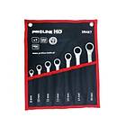 ProLine Pro-Line Combination spanner set with ratchet 8-19mm 7 pcs. (35487)