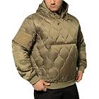 Rothco Quilted Woobie Hooded Sweatshirt (Coyote Brown, L) L Coyote Brown