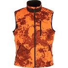 Pinewood Men's Småland Reversible Vest S, Strata Blaze/Huntig Green