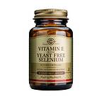 Solgar Vitamin E With Yeast Free Selenium Vegetable 50 Kapsler
