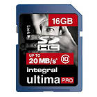 Integral UltimaPro SDHC Class 10 20MB/s 16GB