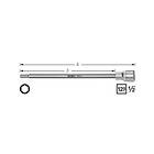 Hazet 2584-1 Unbrako Sugrörsuttag 6 mm 1/2 (12.5 mm)