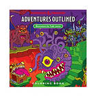 Coloring Book Dungeons & Dragons Adventures beskriver målarbok