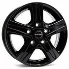 Borbet CWD black glossy 7.0x17 5/108.00 ET46 B65.1