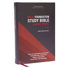 NKJV, Foundation Study Bible, Large Print, Hardcover, Red Letter, Thumb Indexed, Comfort Print