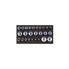 Gedore 2308916 Sexkantsuttagssats 26 delar 1/2 (12,5 mm)