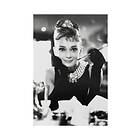 Malerifabrikken Poster Audrey Hepburn 1 Svart