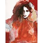 Malerifabrikken Poster Colorful life 3 Röd