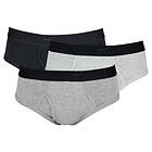 Walking Kalsong Med Gylf Grå/ 3-Pack