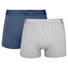 Life Wear Bamboo Trunk Boxerkalsong Bambu Blå/Grå 2-Pack S