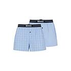 Boss 2-pack Woven Boxer Shorts With Fly
