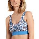 Calida Elastic Trend Top Blue Pattern X-Small