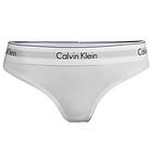 Calvin Klein Modern Cotton Plus Thong White