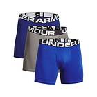 Under Armour 3-pack Charged Cotton 6in Boxer