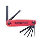 Bondhus insexnyckelsats GorillaGrip -kniv modell2-2,5-3-4-4-5-5-6-8mm