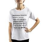 DKNY Spell It Out Short Sleeve Tee (Dam)