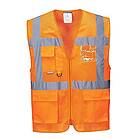 Portwest C376ORRL Atens Mesh Air Executive Vest, Stor, Orange