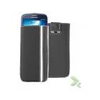 Valenta Valencia Pocket Stripe Valencia Redhead Case for Samsung Galaxy S4/s Iii, Htc One and more (Black)