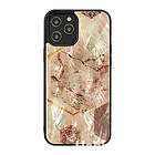 iKins case for iPhone 12/12 Pro pink marble