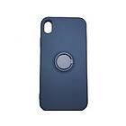 Ring OEM Silicon case for Iphone X/XS blue