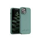 Just Bigben iPhone 14 Green Biodegradable Case Night Green