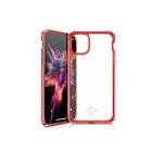 itskins HYBRID CLEAR cover til iPhone 11 Pro / XS / X . Rød og gennemsigtig