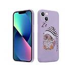 Maxximus MX OWL SLEEPY IPHONE 13 MINI PURPLE/PURPLE