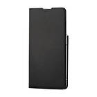 Wave BookCase protective case, Samsung Galaxy S21 FE 5G, black