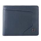 Piquadro Men`S Wallet With Flip Up M Blu Oltremare Pu4518Aor / Blu