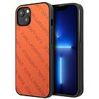 Karl Lagerfeld KLHCP13MPTLO iPhone 13 6.1 hardcase pomarańczowy/orange Perforate