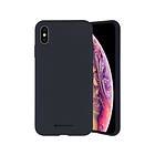 Goospery Mercury Silicone Case for iPhone 14 Pro Max navy blue